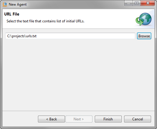 Configure URL file