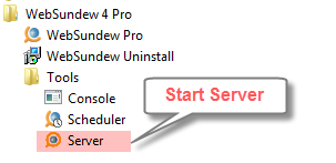 Start Server