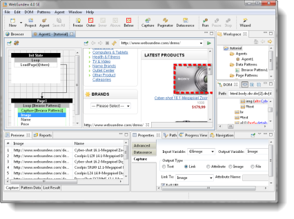 Web Scraping, Web Extraction, WebSundew